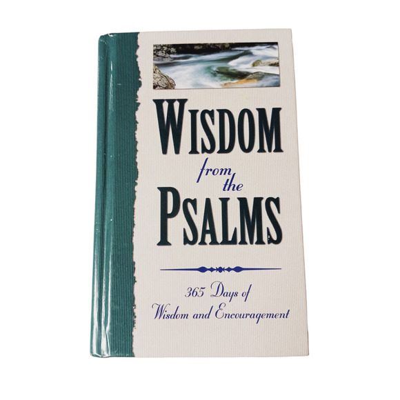 365 Days of Wisdom Devotional Book Encouragement Daily Inspiration from Psalms - Picture 1 of 12